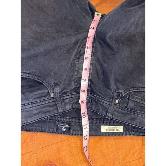 Adriano Goldschmied Mens The Protege Straight Leg Jeans Size 30x34 Black Denim - Picture 5 of 9